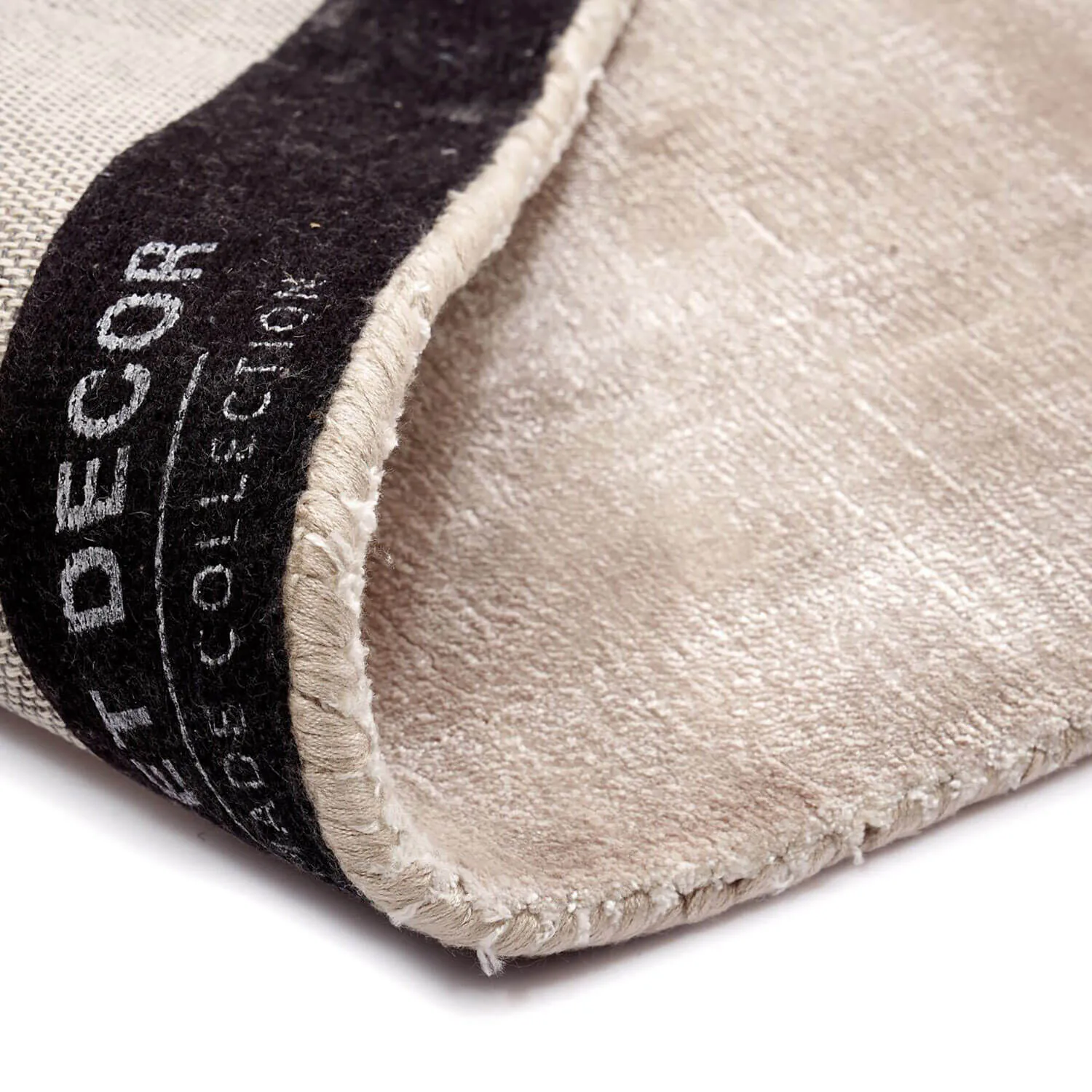 Beige Viskosmatta 200x300cm - Plain