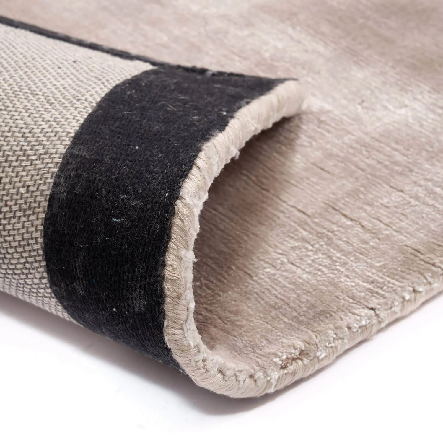 Beige Viskosmatta 200x300cm - Plain