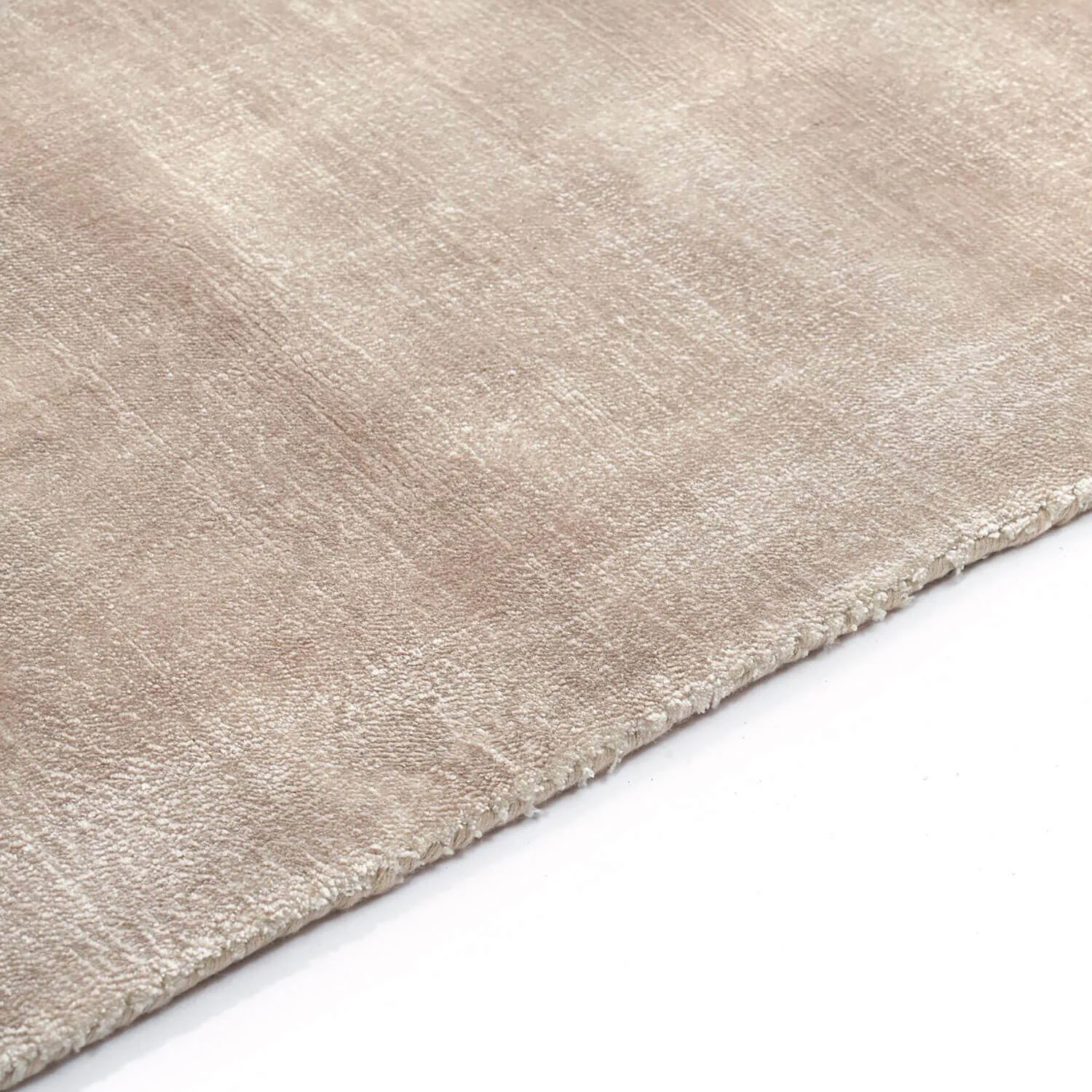 Beige Viskosmatta 200x300cm - Plain