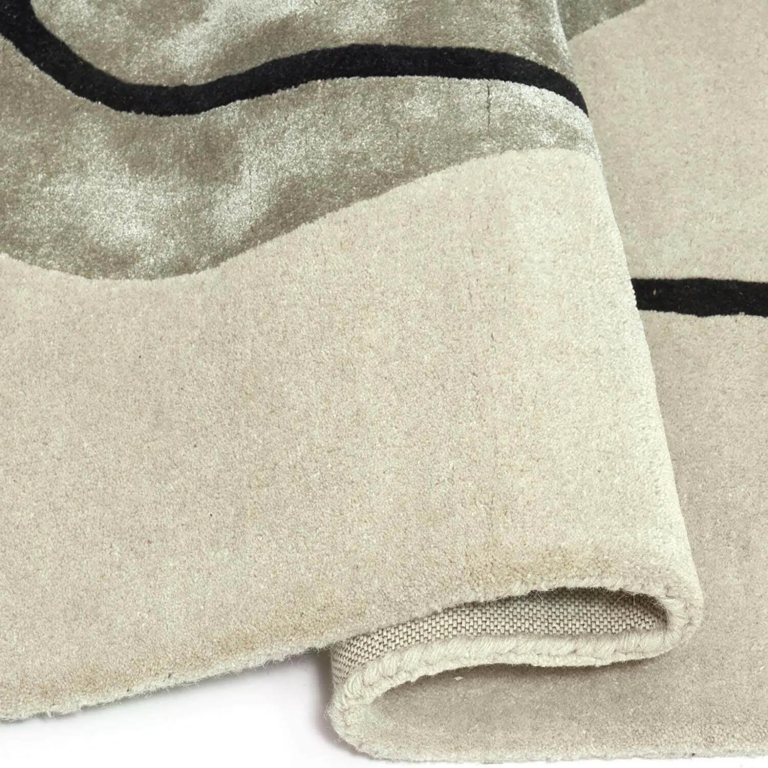 Beige Viskosmatta 200x300cm - Leia