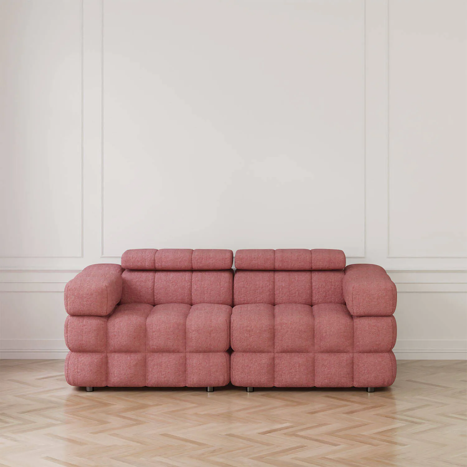 Soffa 2-sits 210cm Rosa  - Paris