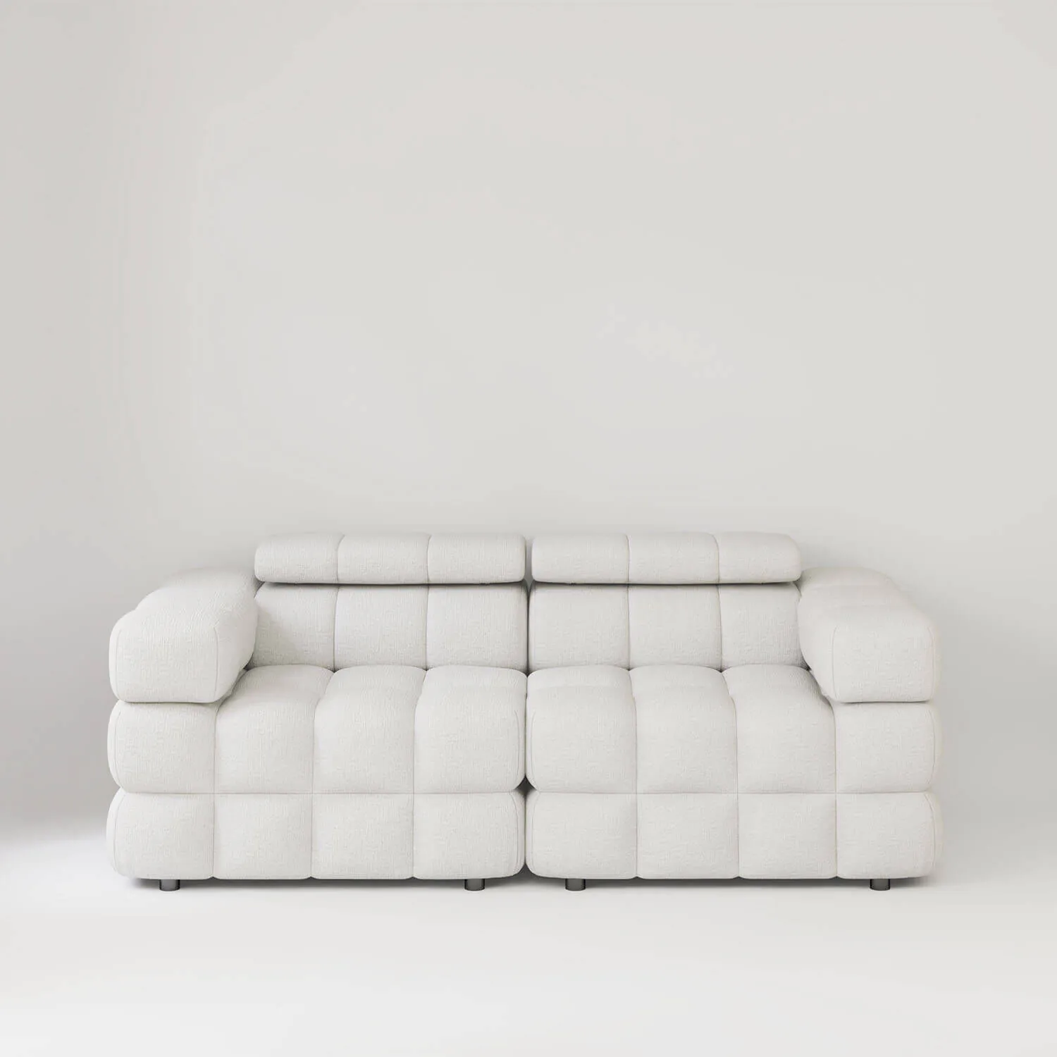 Soffa 2-sits 210cm Vit  - Paris