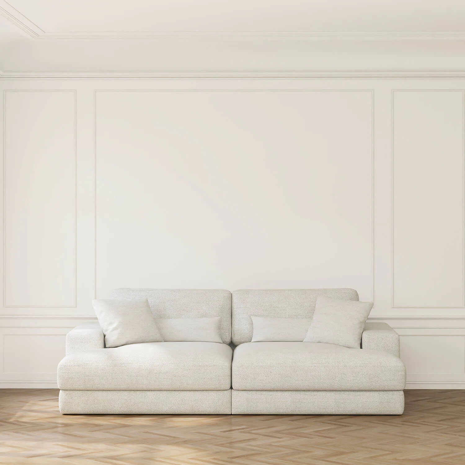 Djup Soffa 3-sits 268cm Greige - Milano