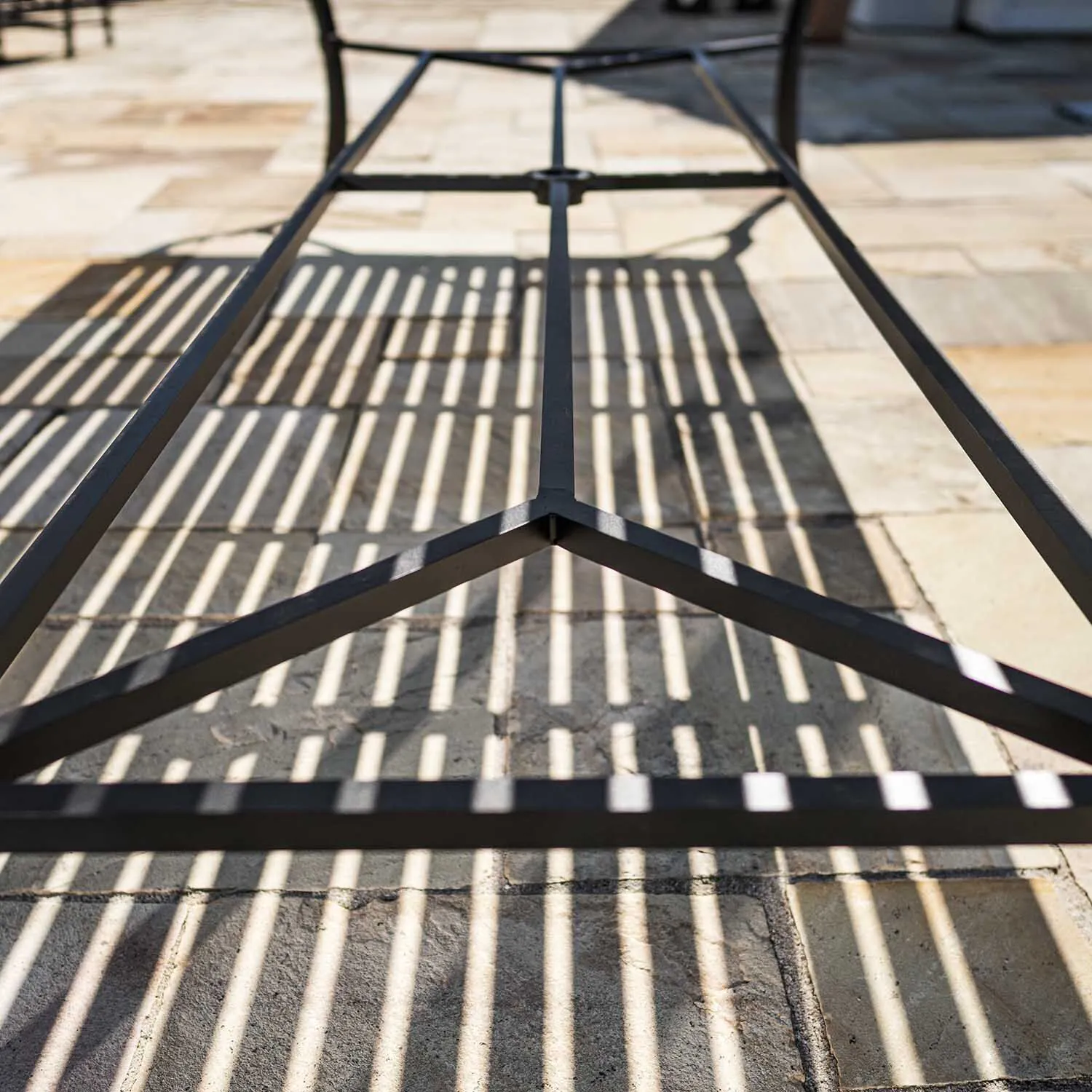 Matbord Utomhus Svart Aluminium St Tropez 320cm