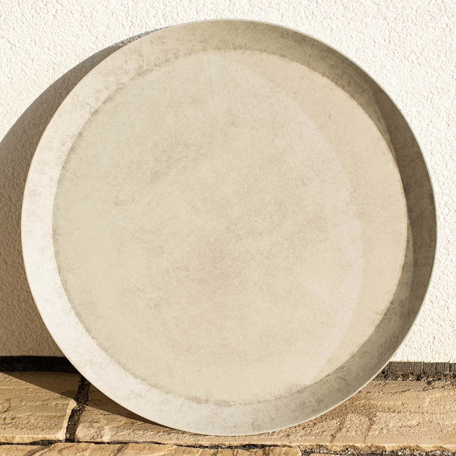 Grå Underlägg Utomhuskrukor Ø37cm