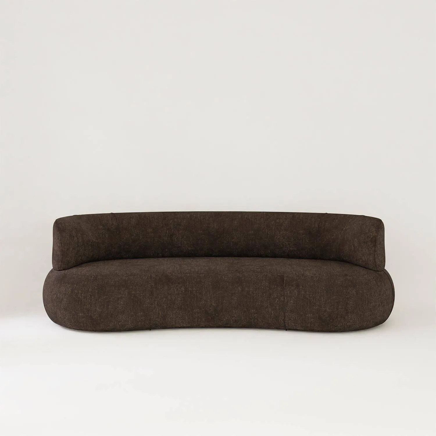 Soffa 3-sits 253cm Brun Armstöd - Malibu
