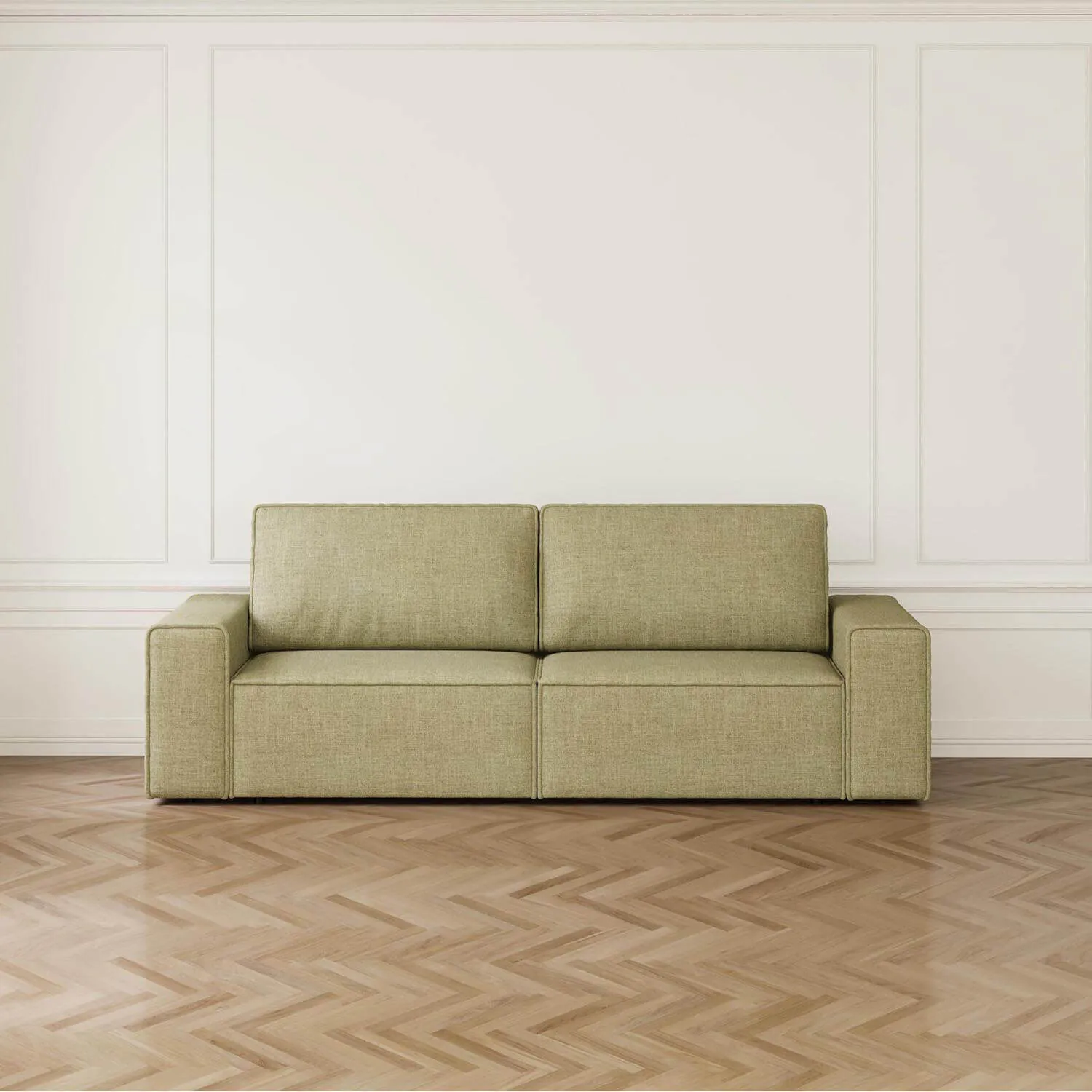 Soffa 3-sits 250cm Grön - Sydney