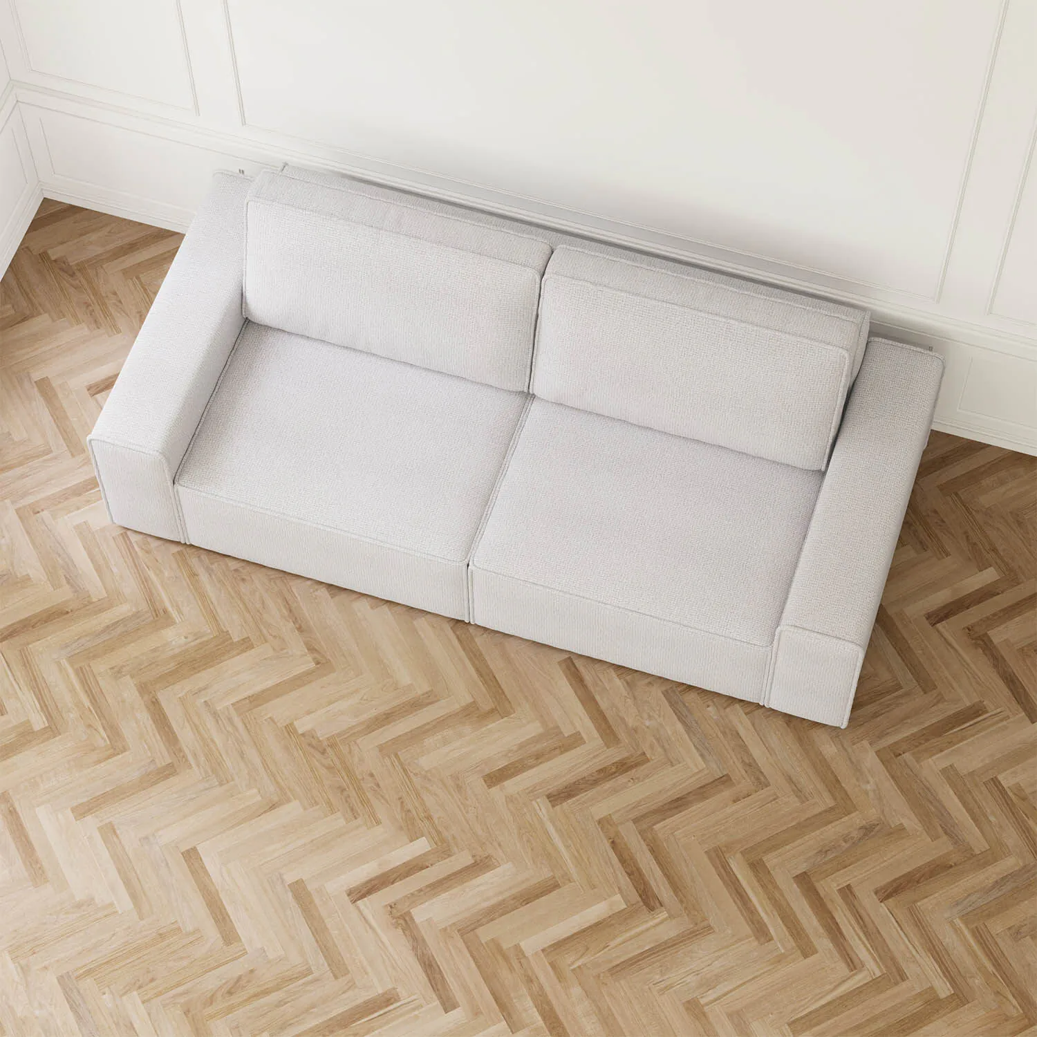 Soffa 3-sits 250cm Ivory - Sydney