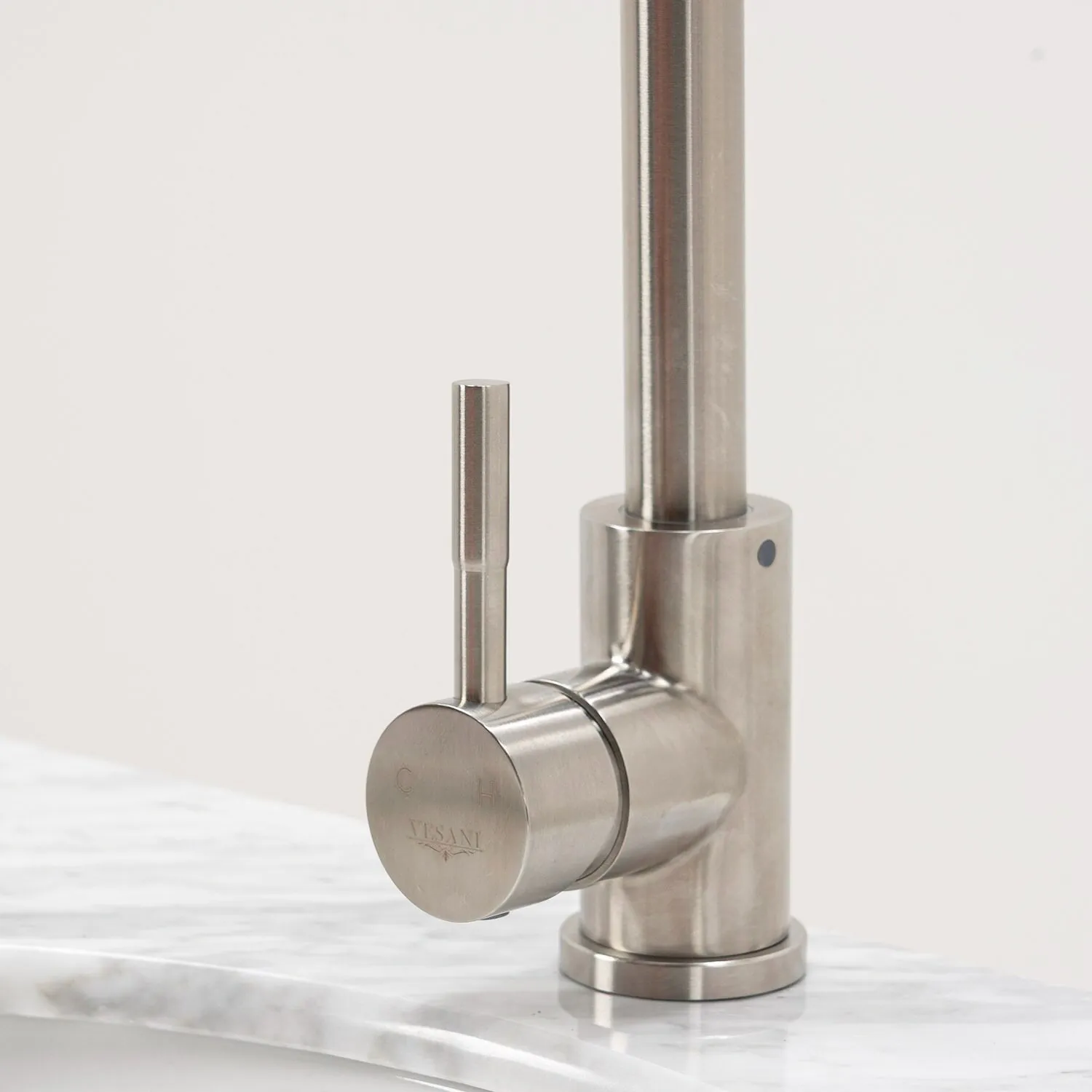 Kök- & tvättställsblandare Silver - Modern lantlig
