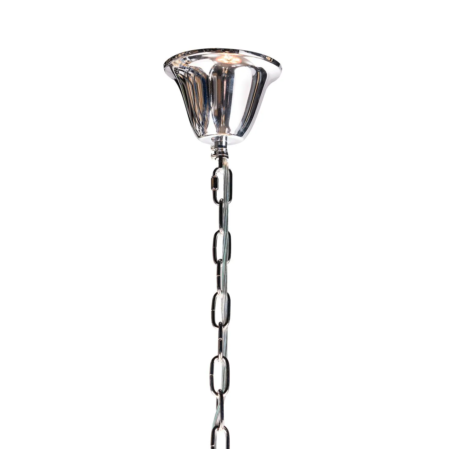 Kristallkrona Ø65cm Krom/Svart - Verona