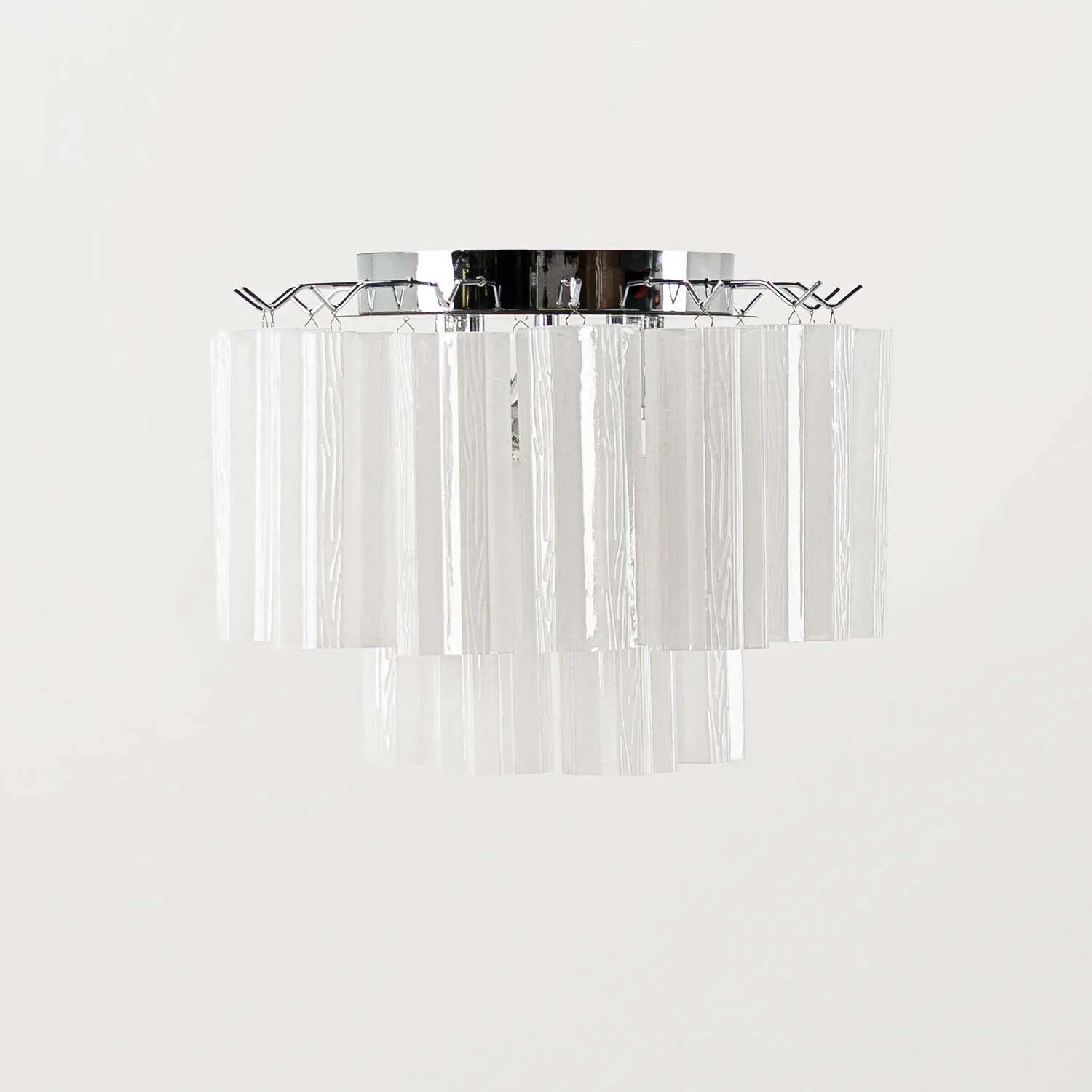 Taklampa Hall Ø45 Opal/Krom - Cagliari