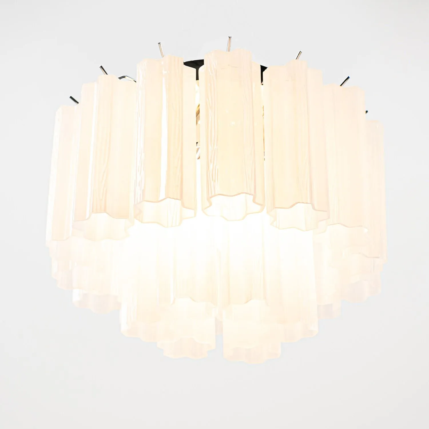 Taklampa Hall Ø45 Opal/Krom - Cagliari