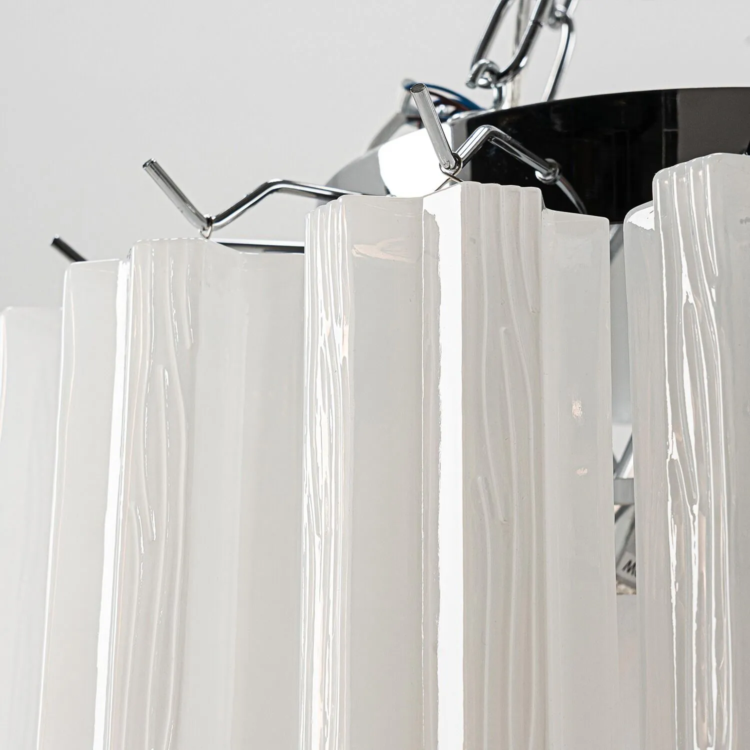 Taklampa Hall Ø45 Opal/Krom - Cagliari