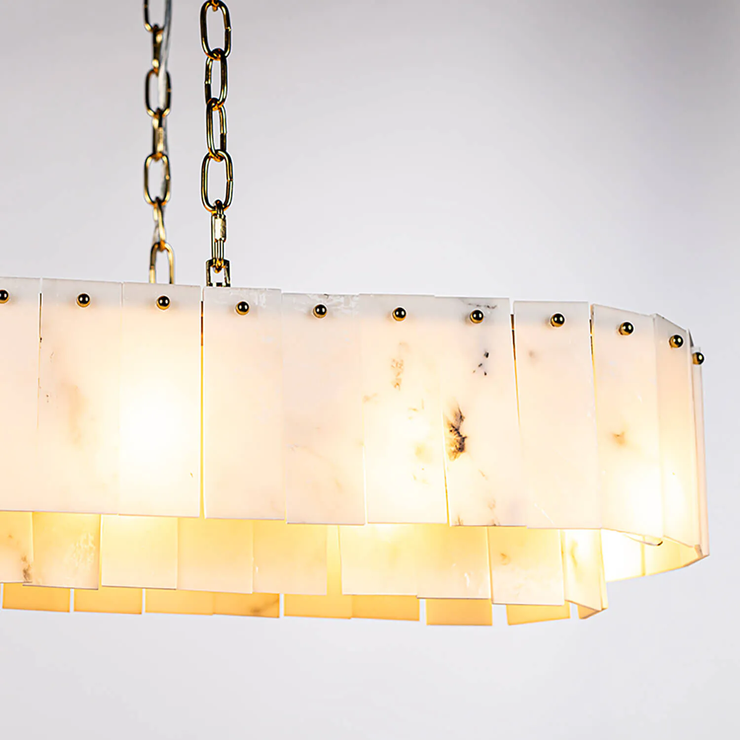 Avlång Taklampa 120cm Marmor - Scagliola