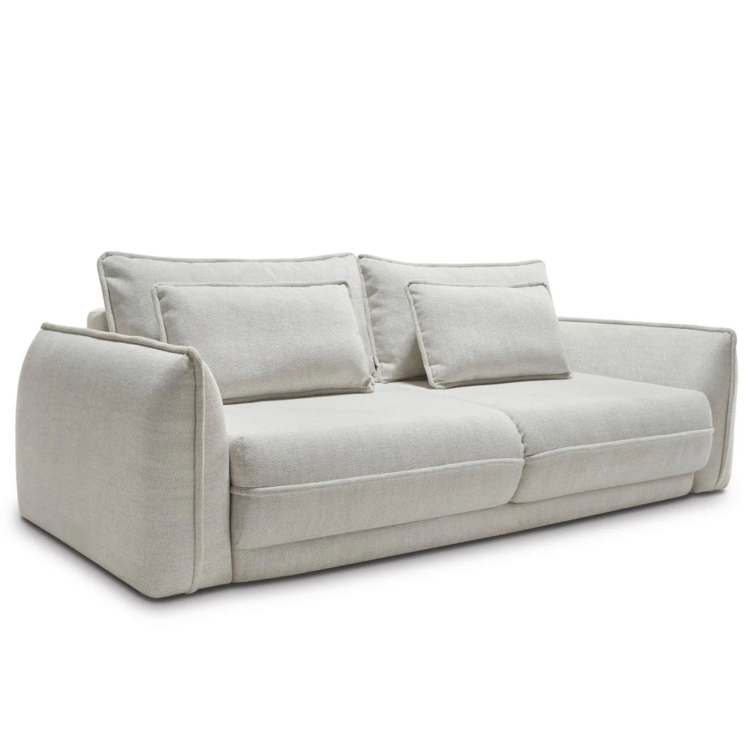 Soffa 3-sits 253cm Greige - Stockholm