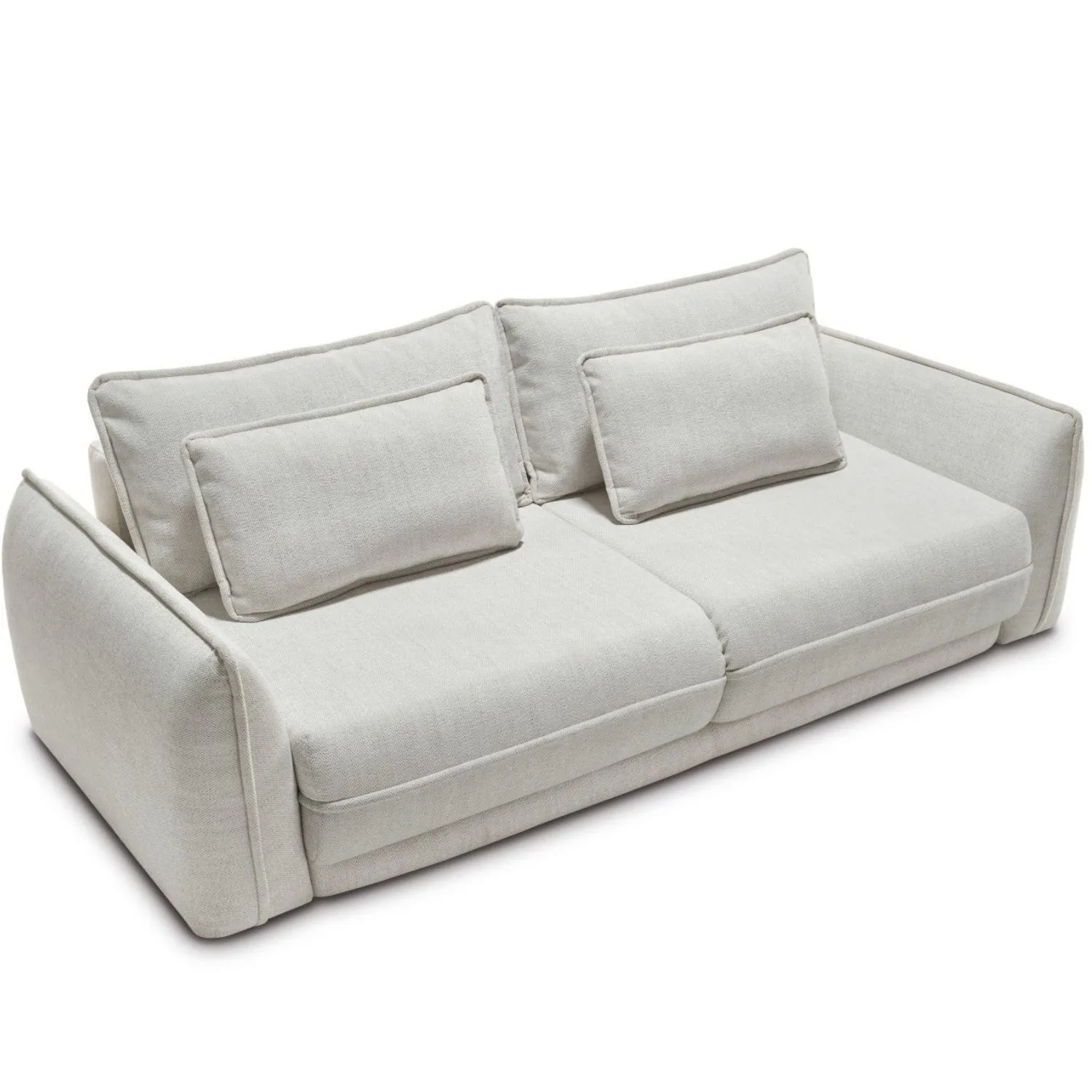 Soffa 3-sits 253cm Greige - Stockholm