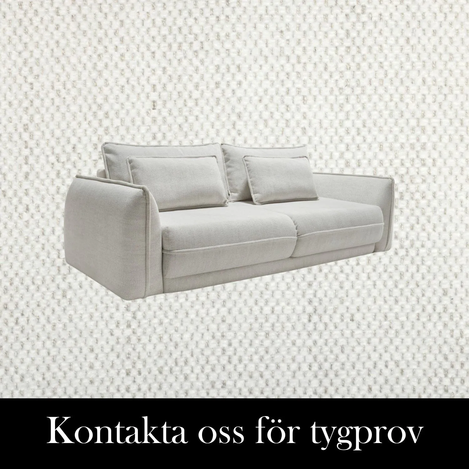 Soffa 3-sits 253cm Greige - Stockholm