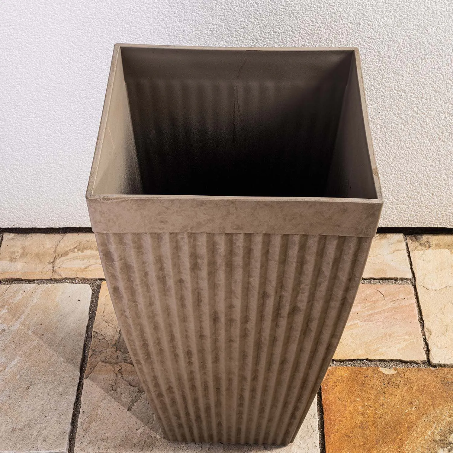 Beige Kruka Utomhus 36x58cm - Luisa