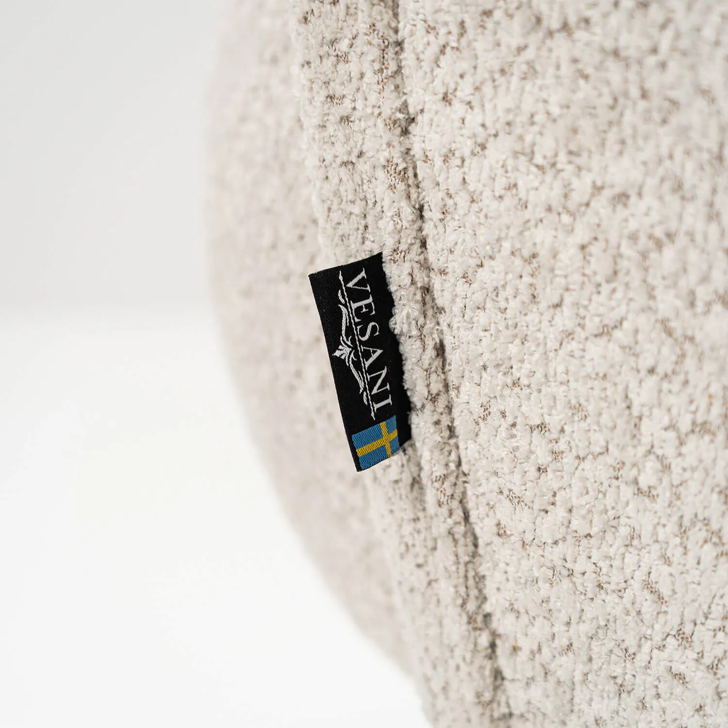 Fåtölj Beige Boucle - Belgravia