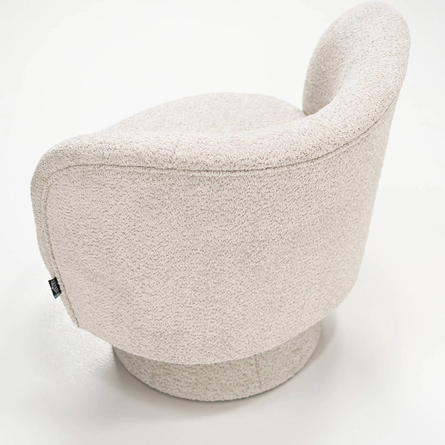 Fåtölj Beige Boucle - Belgravia