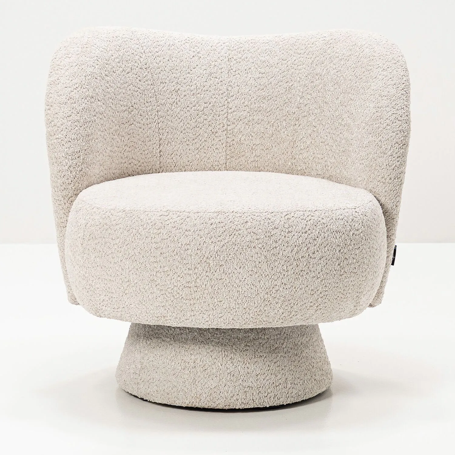 Fåtölj Beige Boucle - Belgravia
