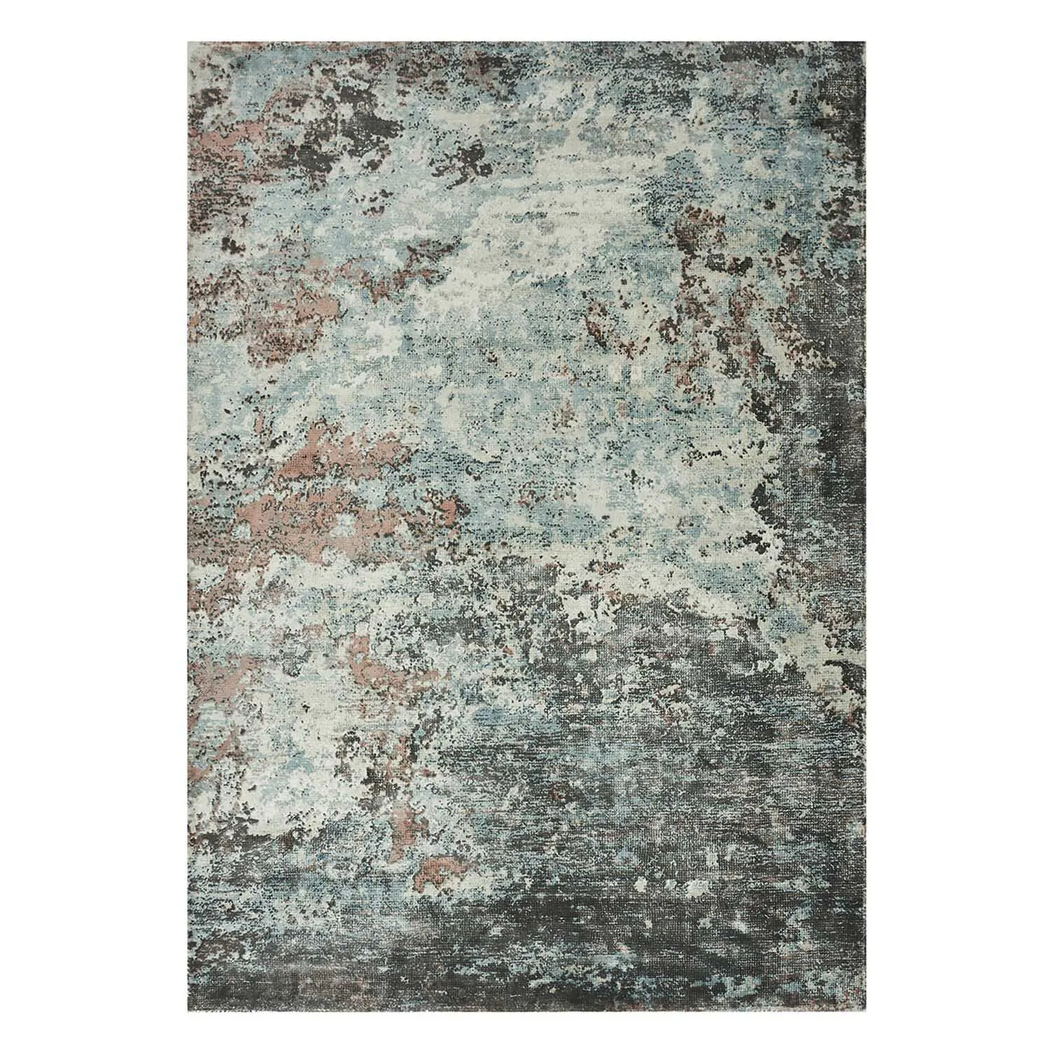 Viskosmatta 160x230cm - Teal