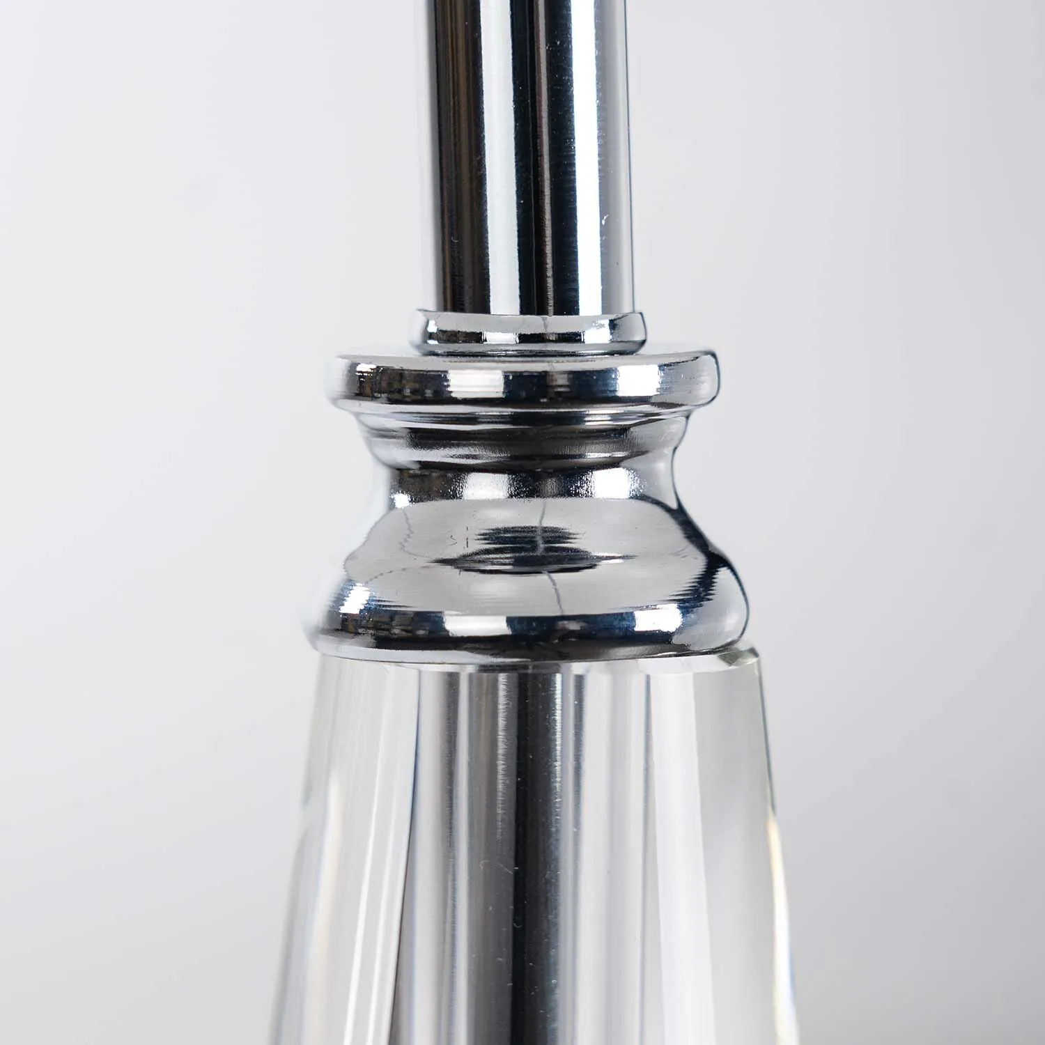 Bordslampa Glas/Krom H50cm - Pisa