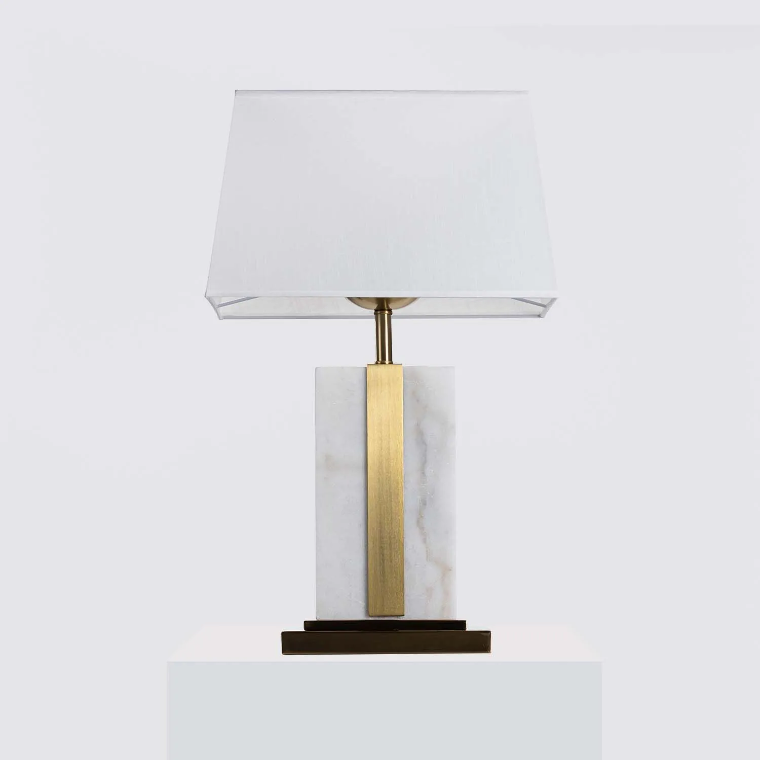Bordslampa Marmor/Mässing H63cm - Livorno