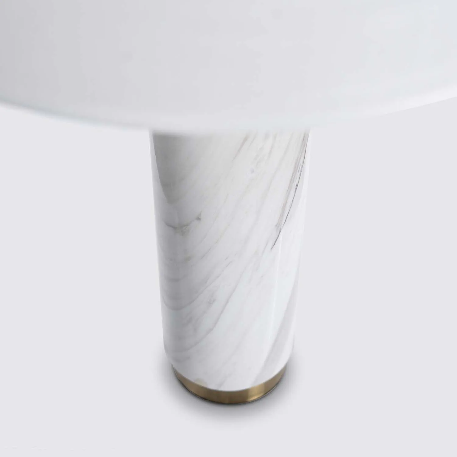 Bordslampa Vit Marmor H68cm - Turin