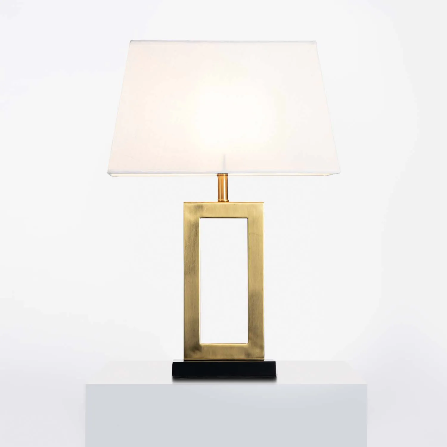 Bordslampa Guld H60cm - Bergamo