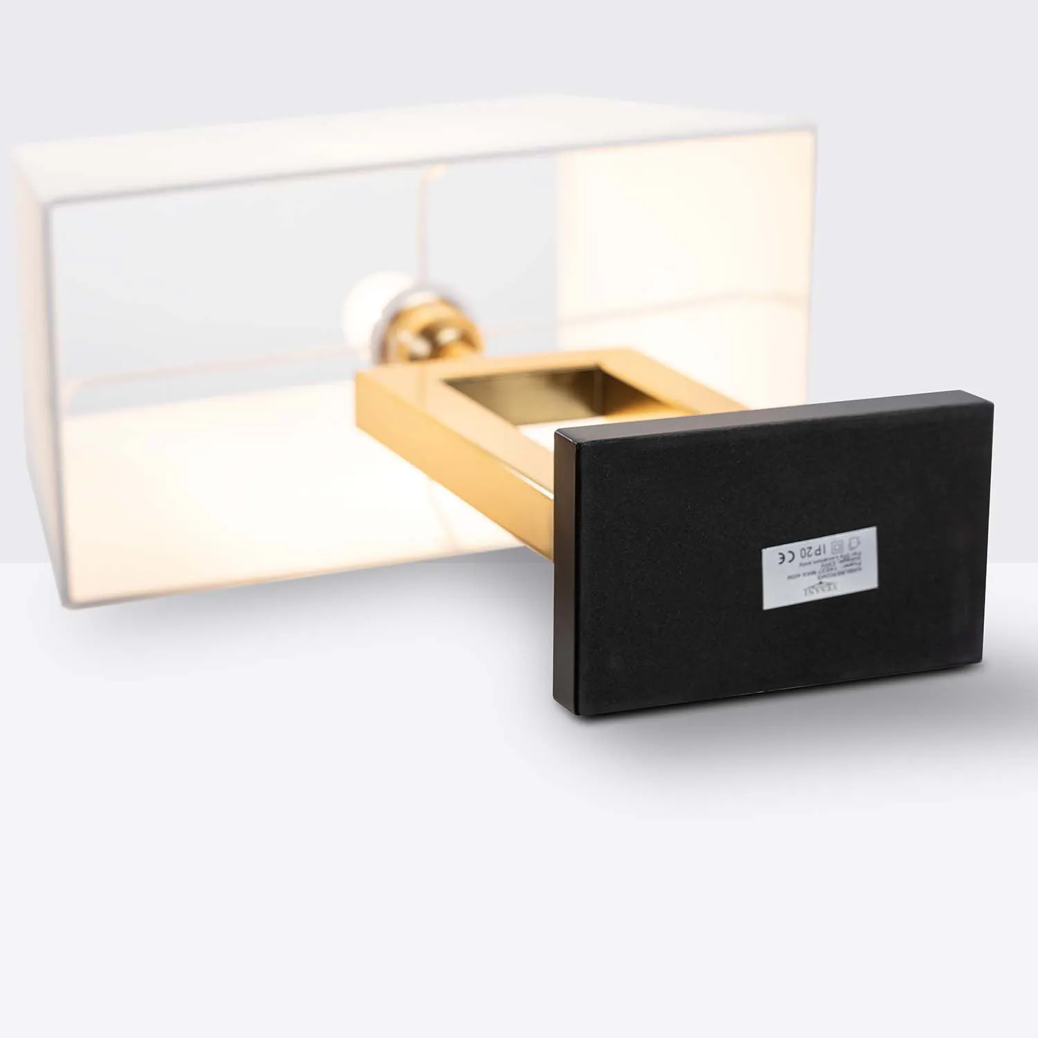 Bordslampa Guld H60cm - Bergamo