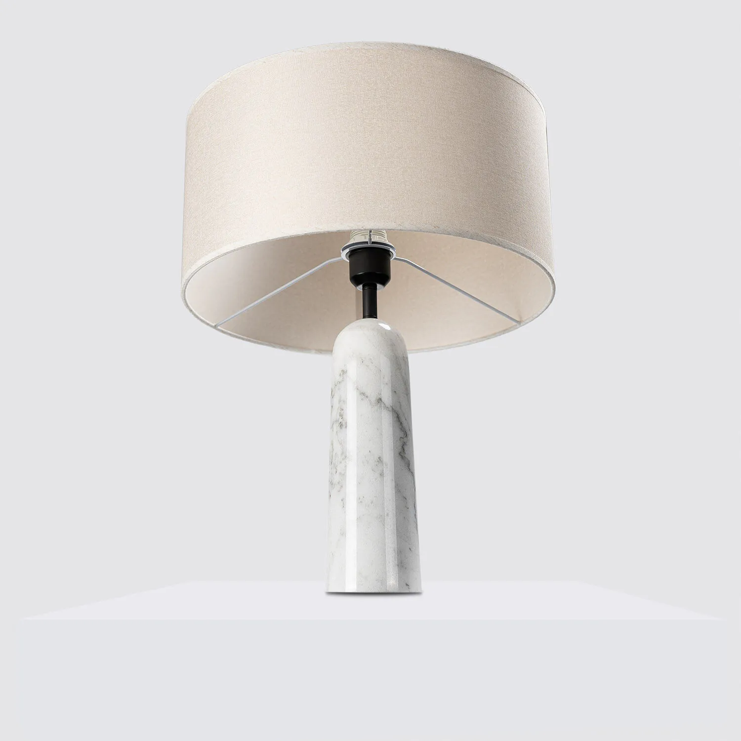Bordslampa Vit Marmor - Toulon
