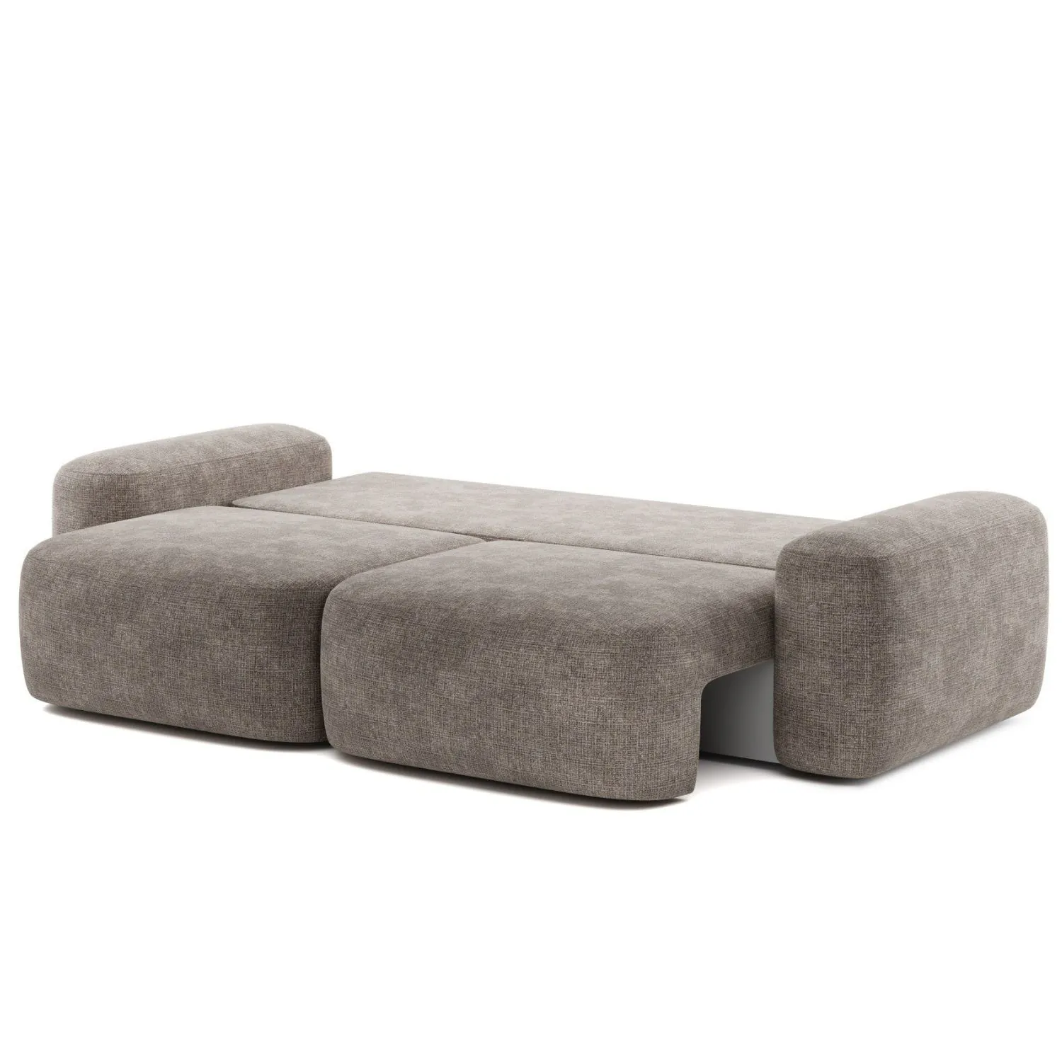 Soffa 3-sits 253cm Brun - Huntington