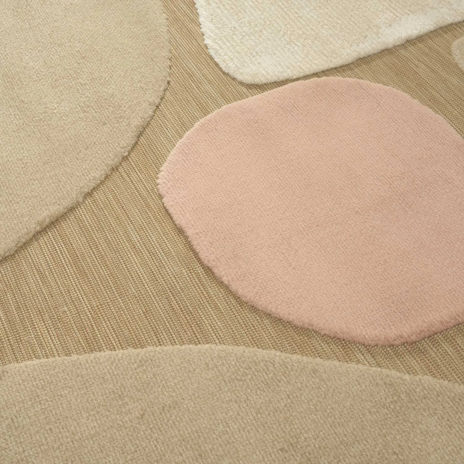 Utomhusmatta 200x290cm Brun/Rosa - Lugares