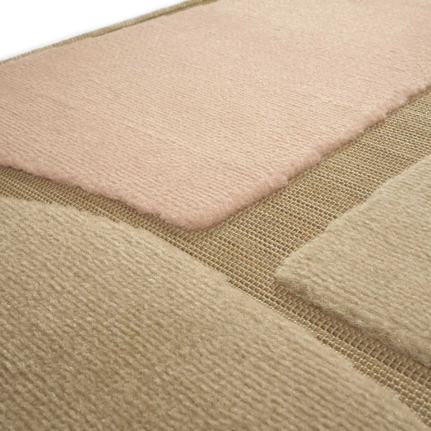 Utomhusmatta 200x290cm Brun/Rosa - Lugares