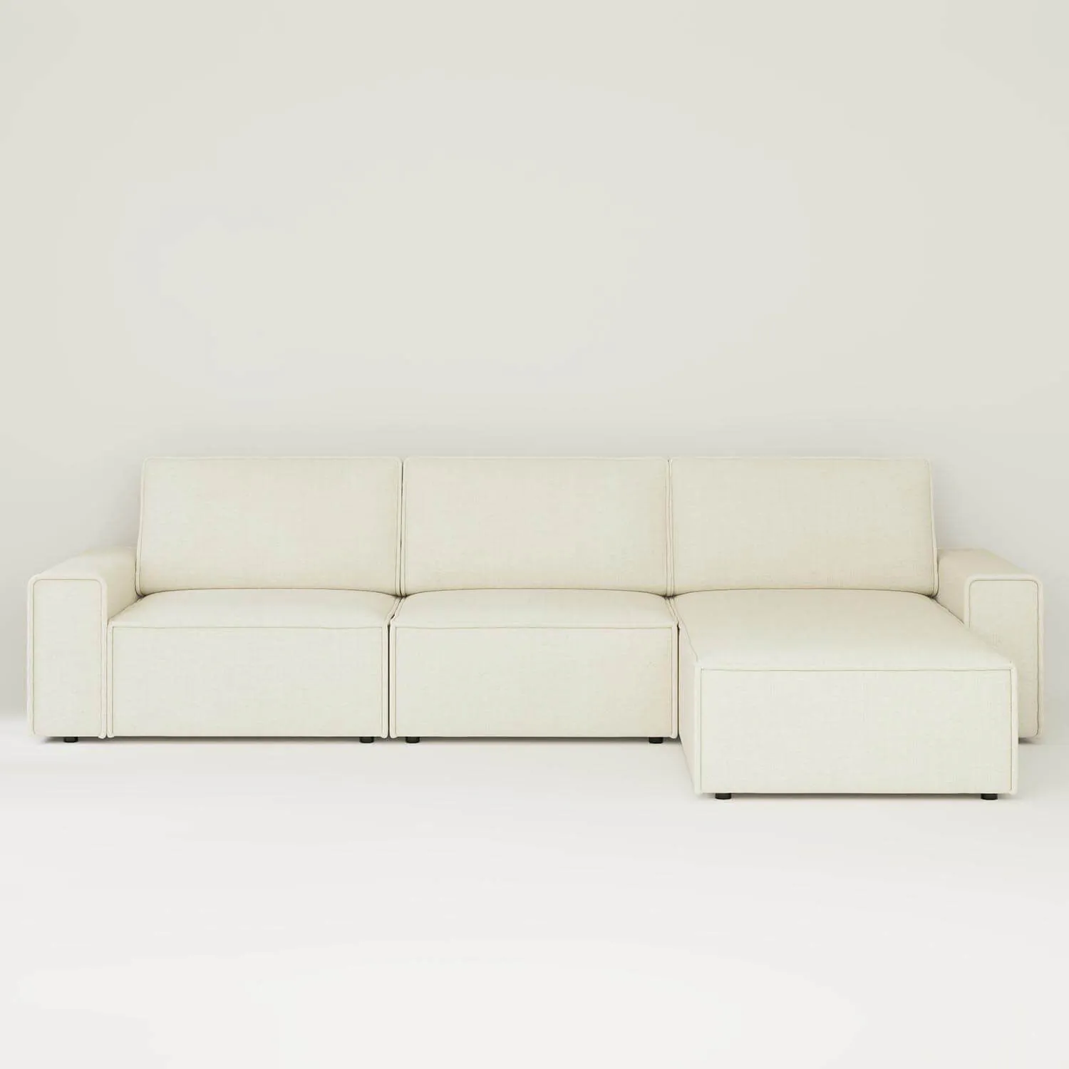Divansoffa 353cm Beige Höger - Sydney