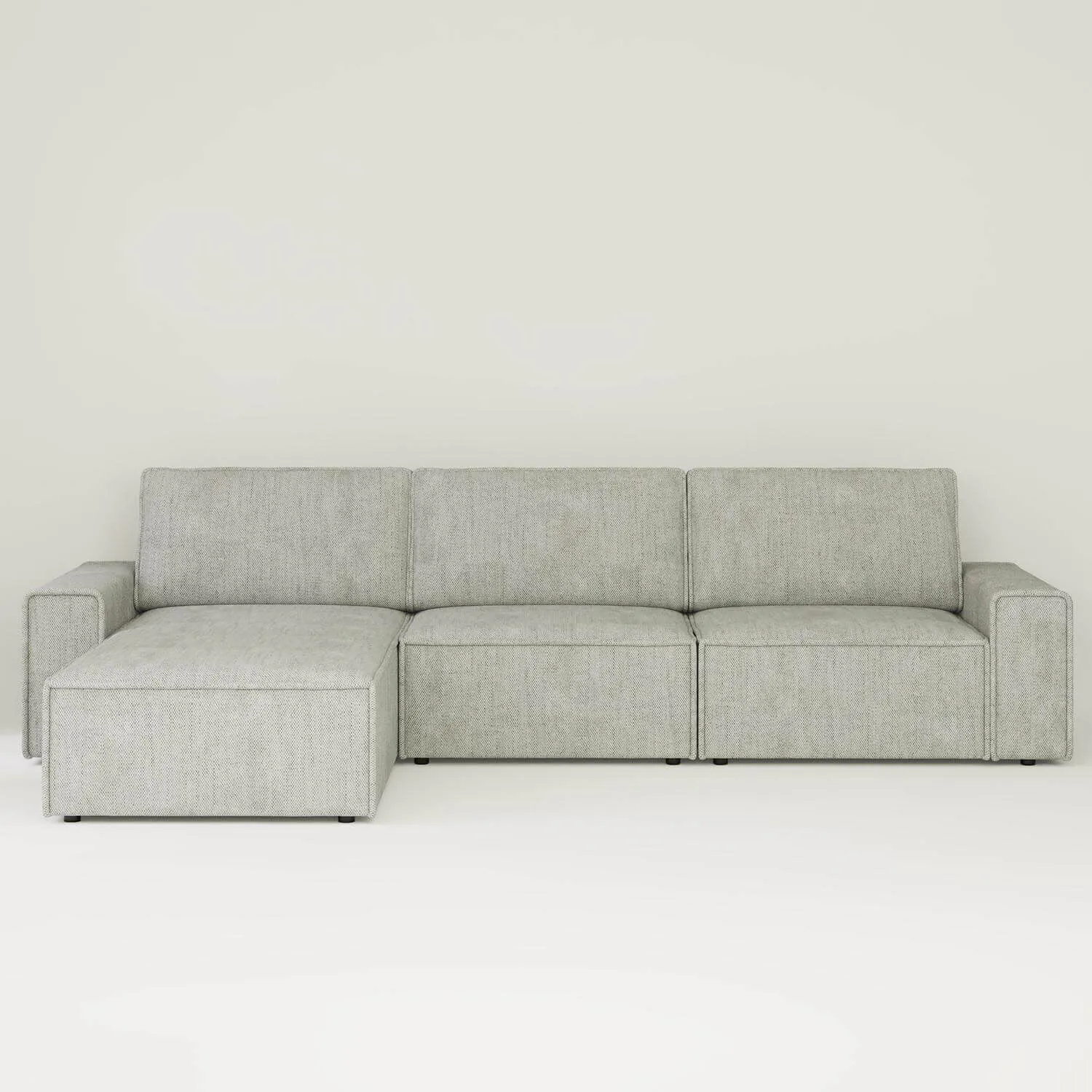 Divansoffa 353cm Greige Vänster - Sydney
