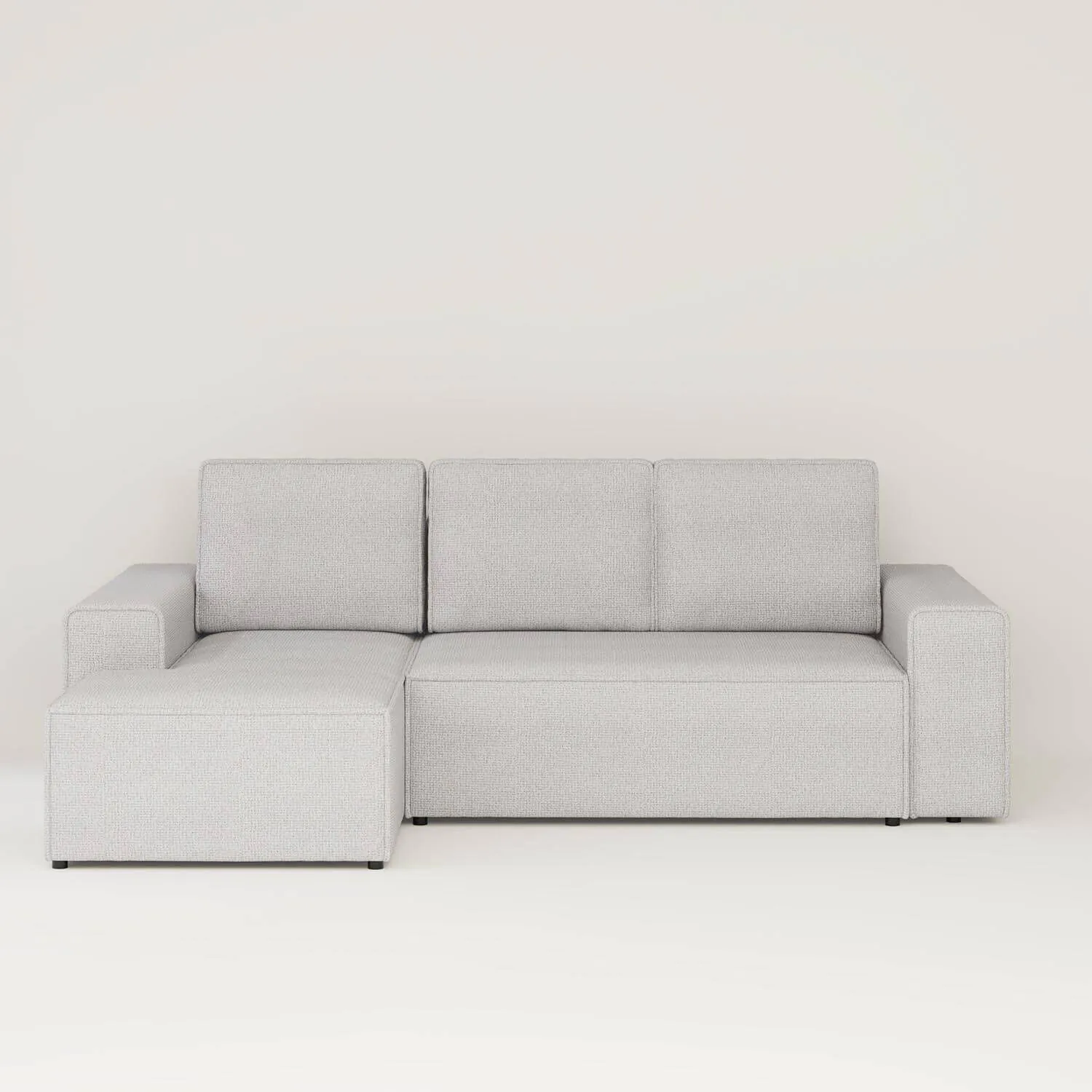 Bäddsoffa Divan Vänster 255cm Ivory - Sydney