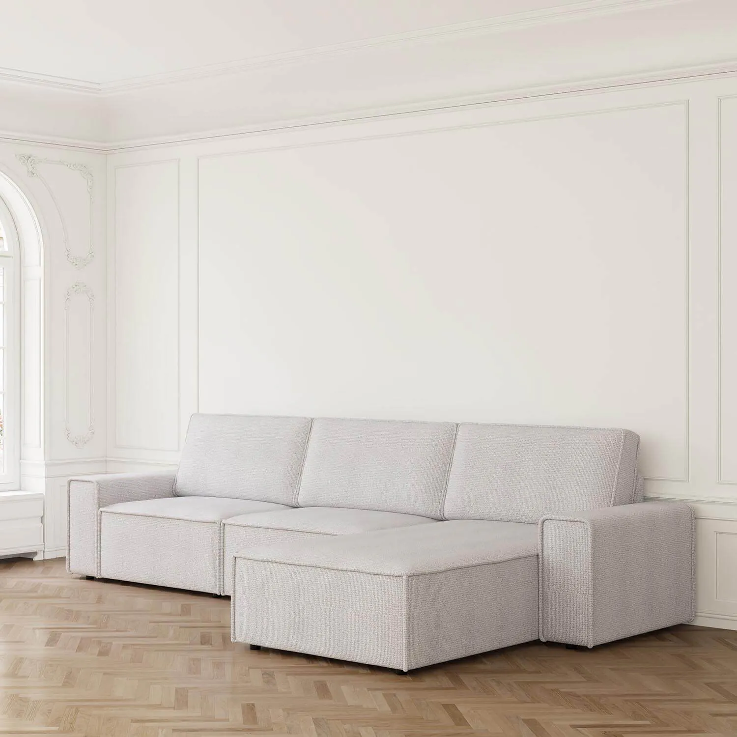 Divansoffa 353cm Ivory Höger - Sydney