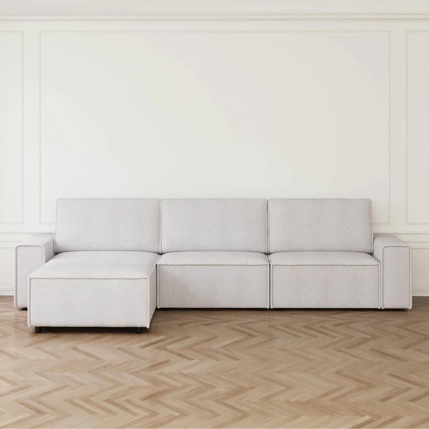 Divansoffa 353cm Ivory Vänster - Sydney