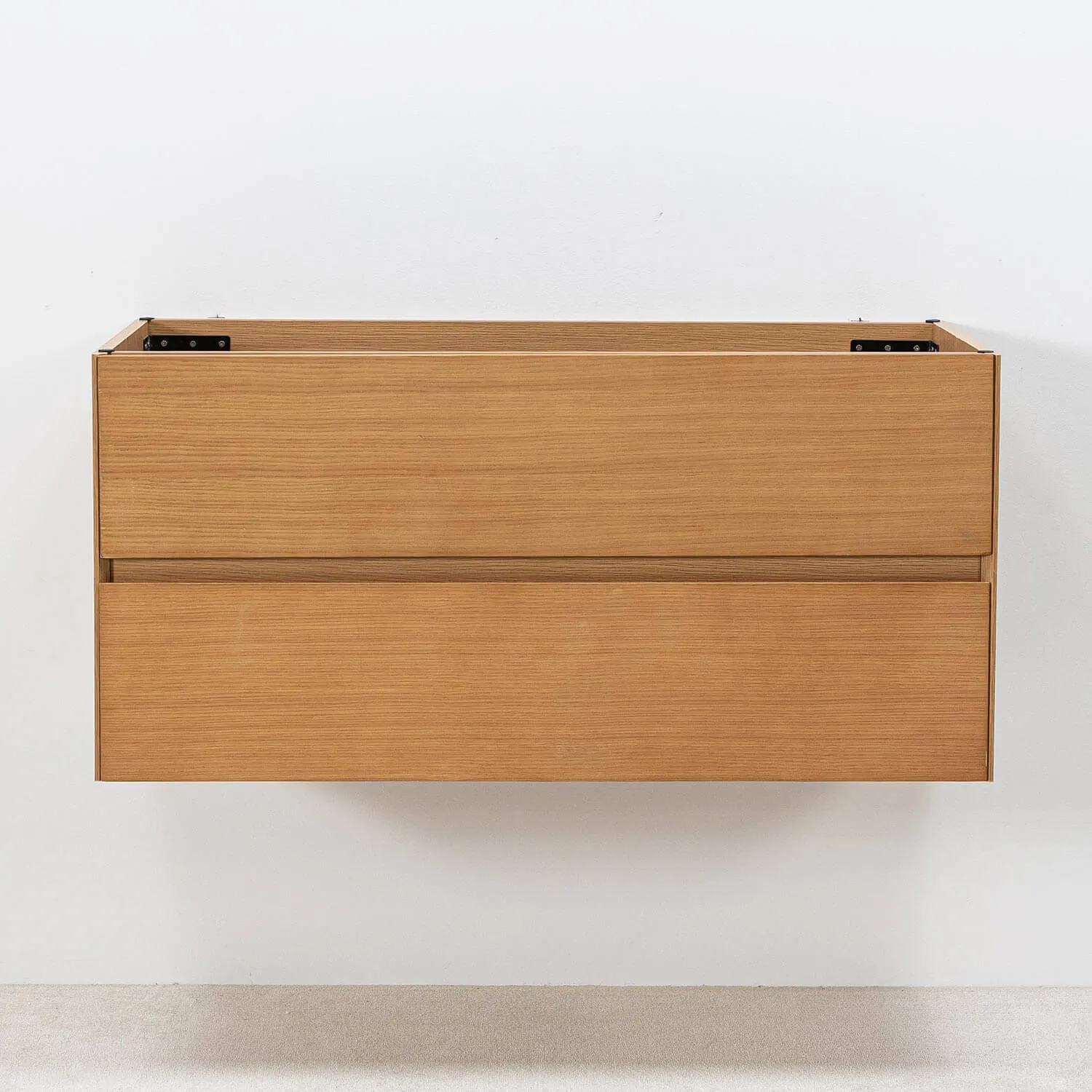 100 cm modern kommod i ek