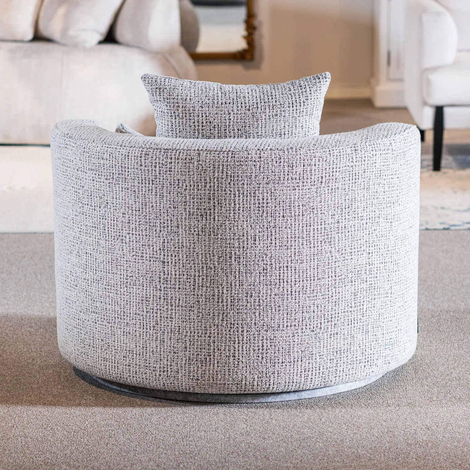 Fåtölj Tweed Coco 80 Snurrbar - Westminster