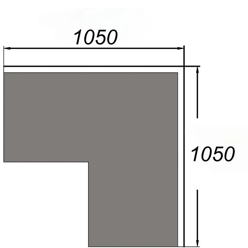 Vit Garderobsmodul Innerhörn 18/N - Monte Carlo