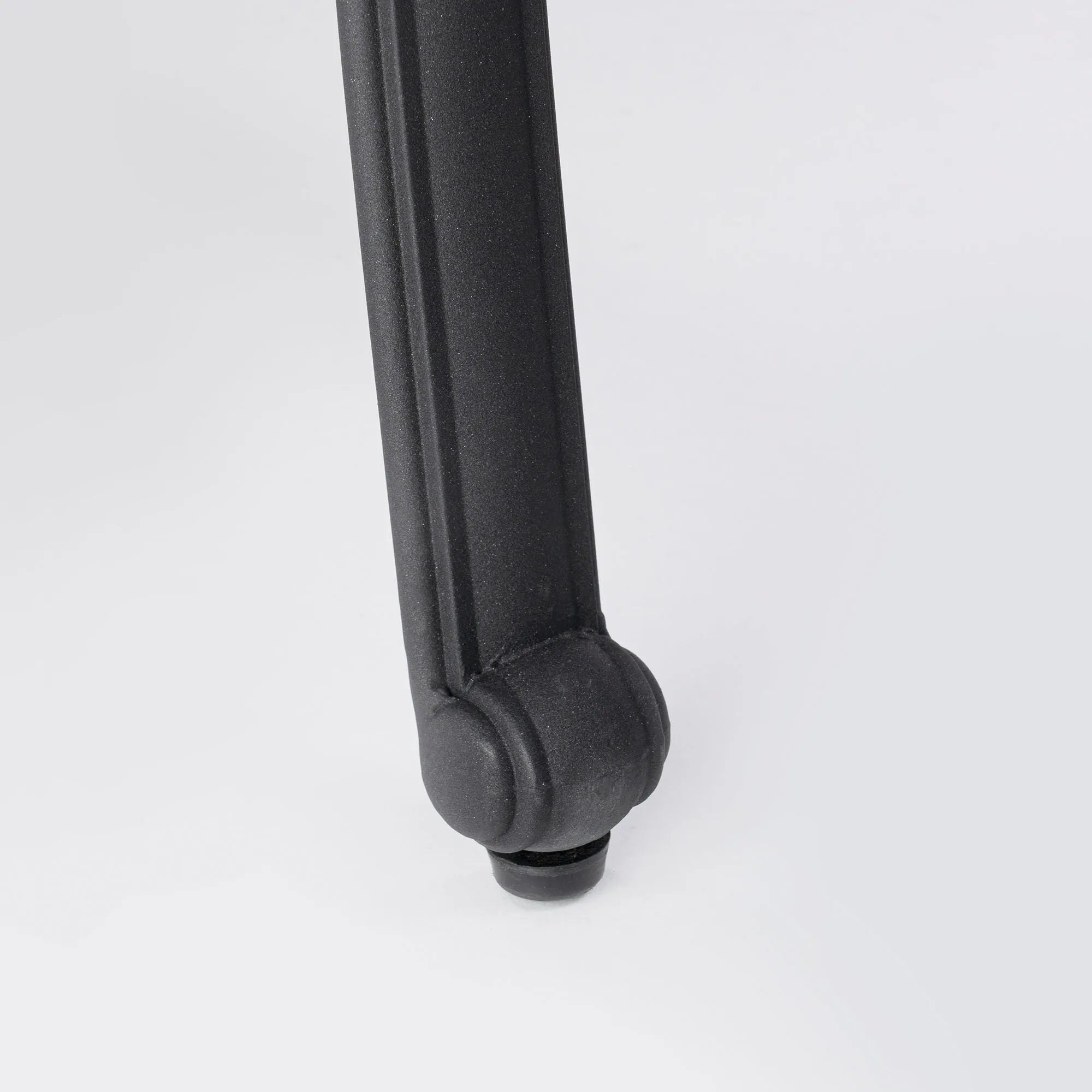 Matgrupp Utomhus 10 stolar Svart Aluminium - Toscana 280cm