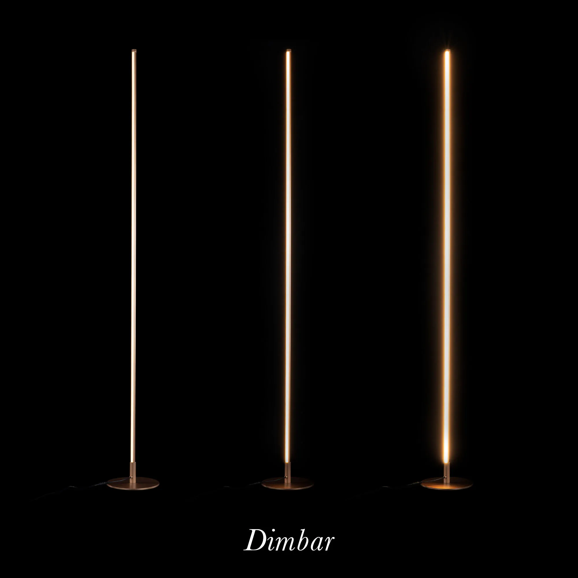 LED Golvlampa Guld 150cm - Lidingö