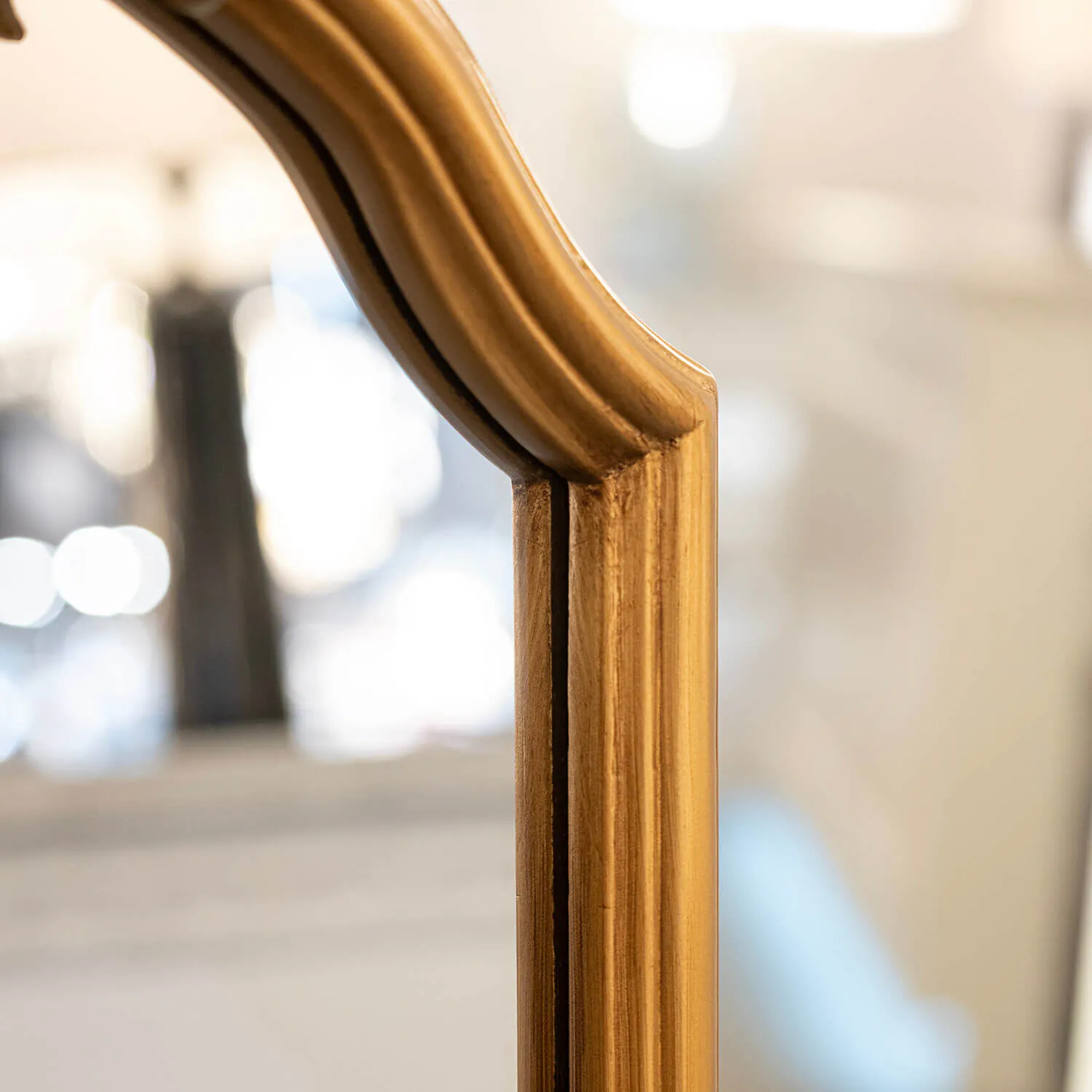  Golvspegel Guld 47x150cm- Angelique