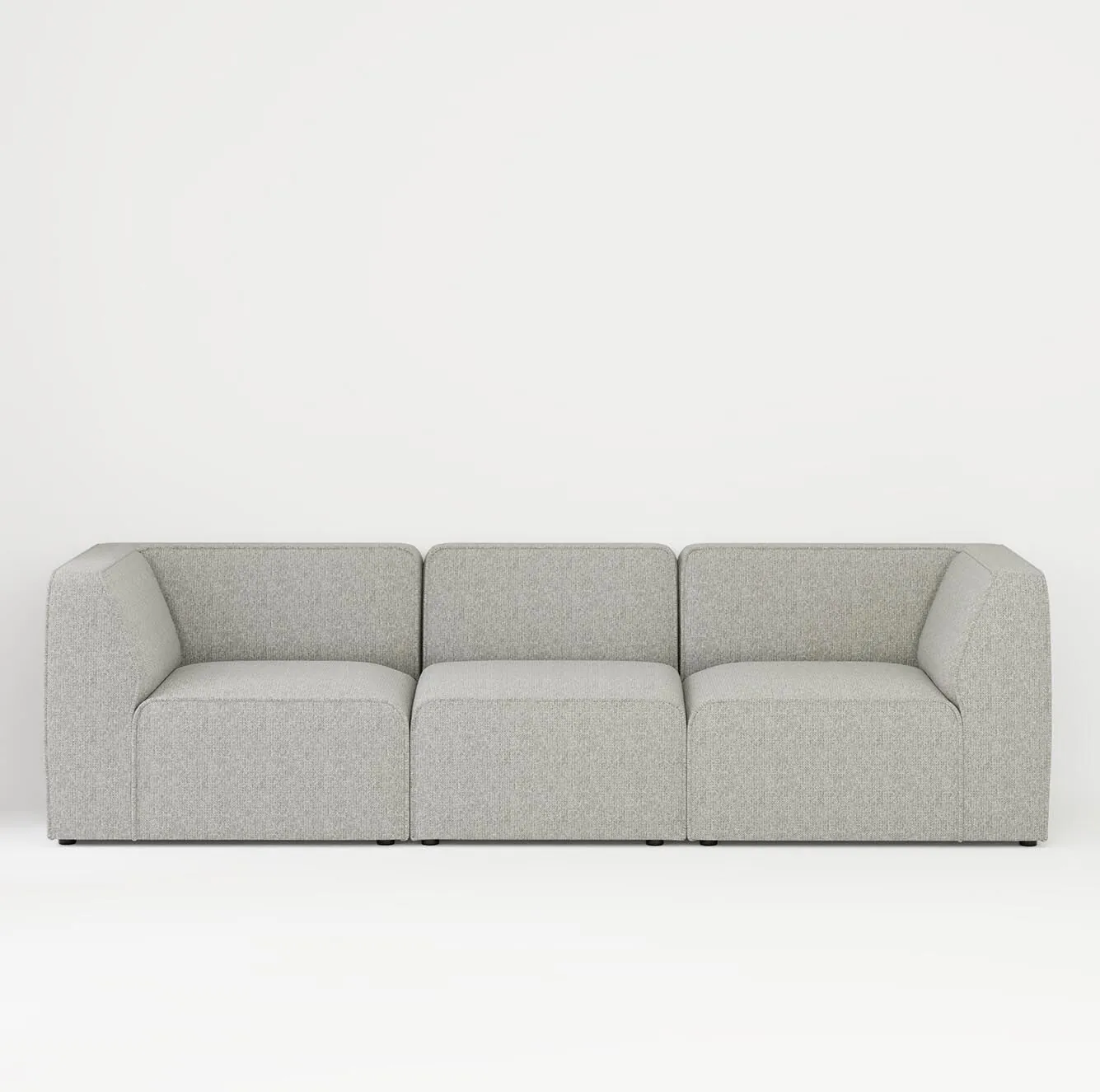 Soffa 3-sits 278cm Grå - London