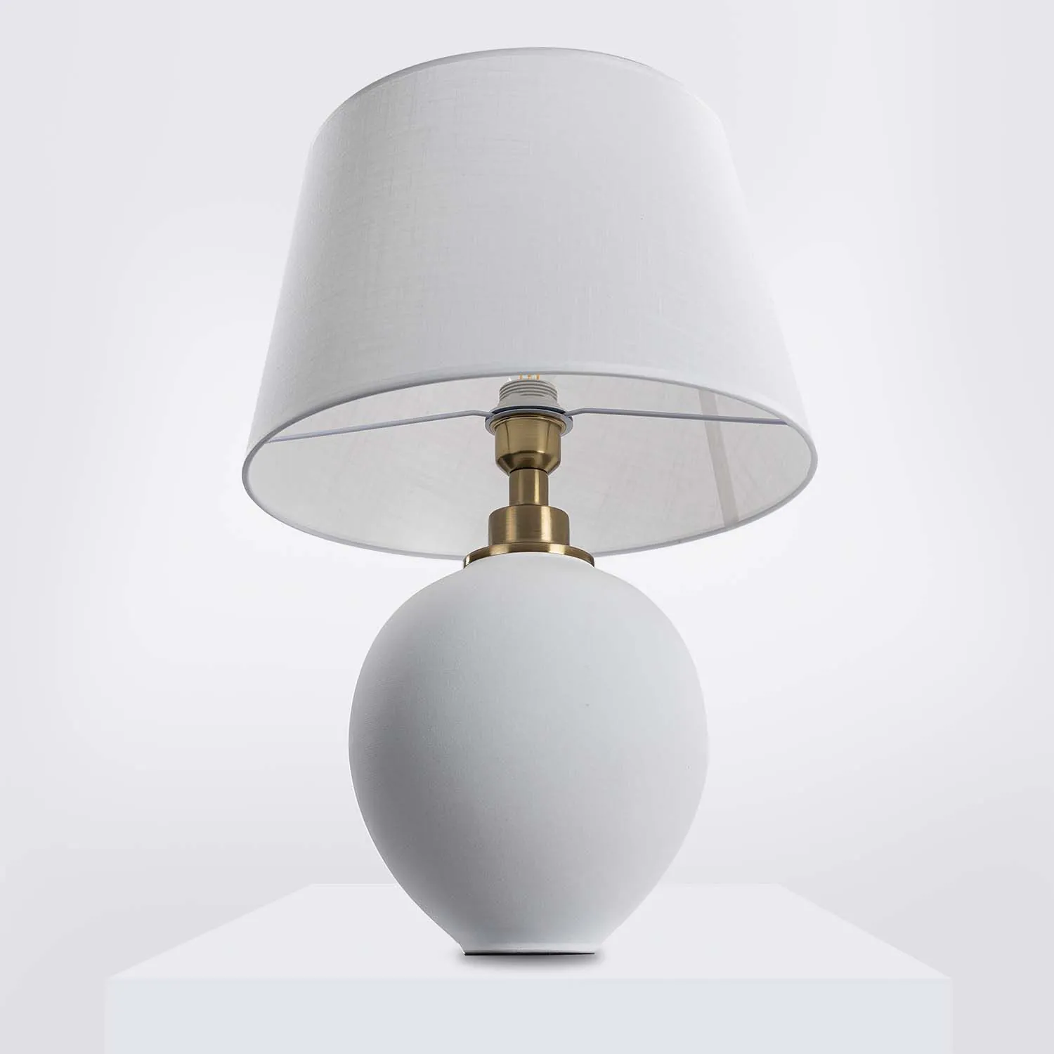 Bordslampa Keramik Grå H60cm - Providence