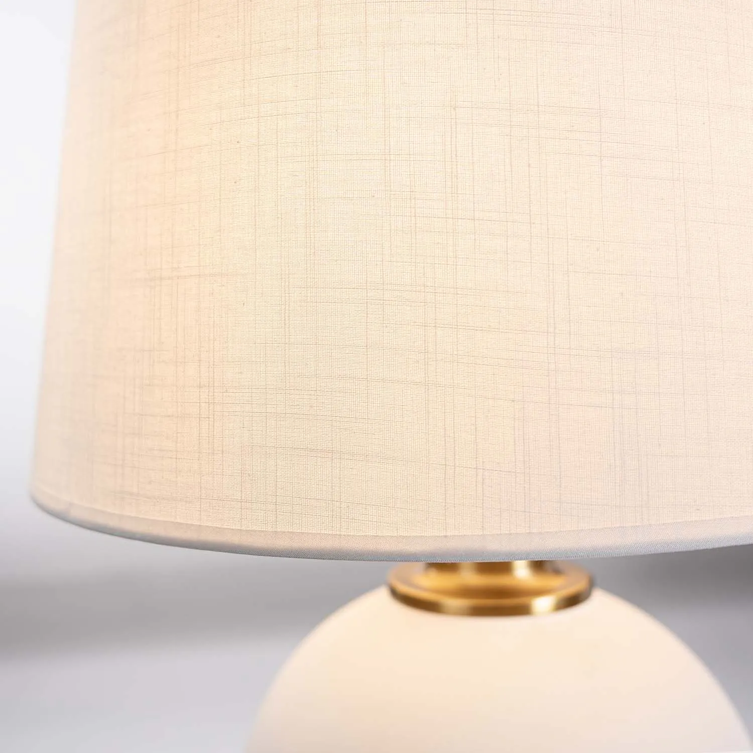 Bordslampa Keramik Grå H60cm - Providence