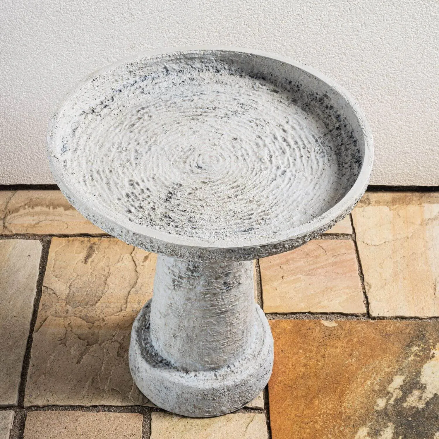 Fågelbad 47x54cm Grå - Fabia